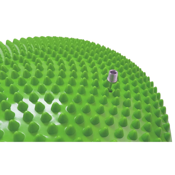 Grüner spiky stabilitätstrainer air mit inflation valve für erstklassige balance und Haltung
